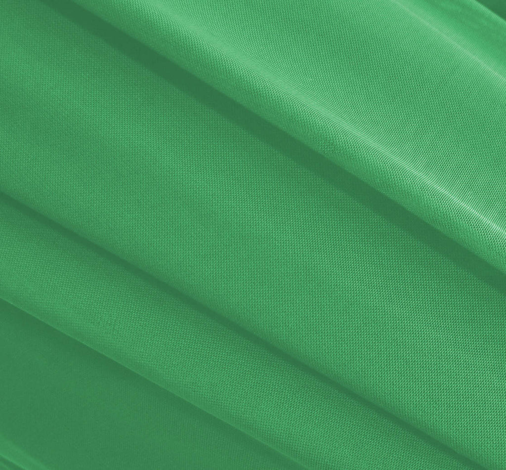 Light Green Stretch Mesh Fabric | iFabric