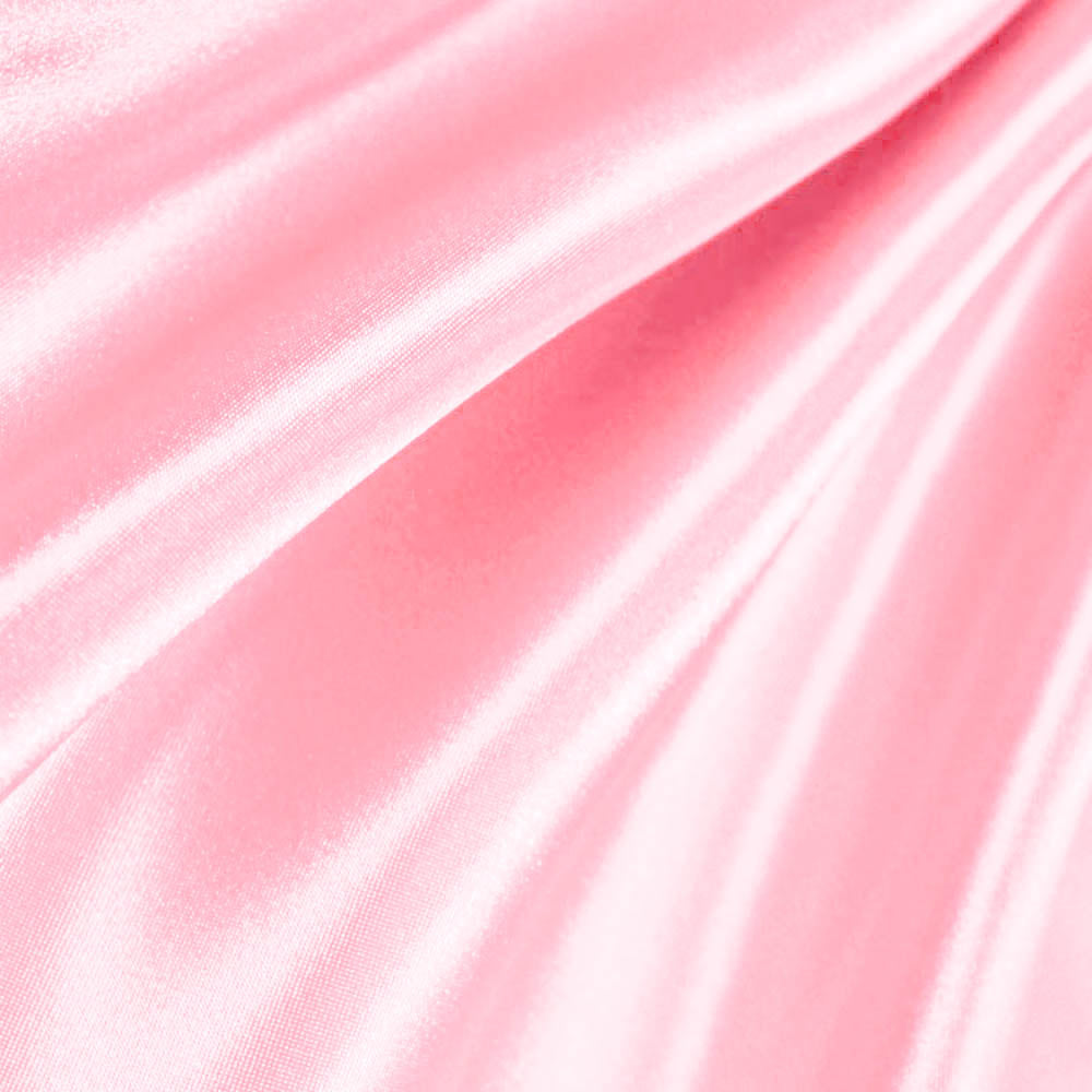 Bridal Satin Pink Fabric Ifabric