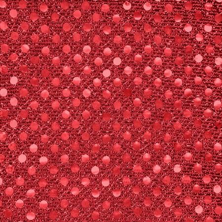 Red Small Confetti Dots Sequin | iFabric