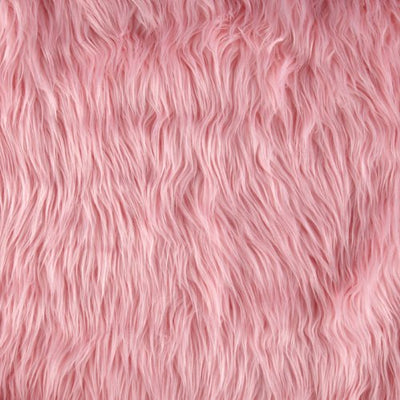 (BEST) Faux Fake Fur Solid Mongolian Long Pile Fabric [Free Shipping ...