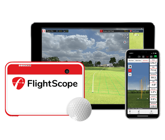 flightscope mevo+ golf launch monitor