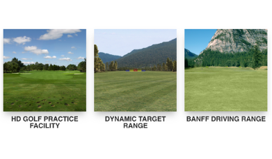 HD Golf Simulator Practice Facilities