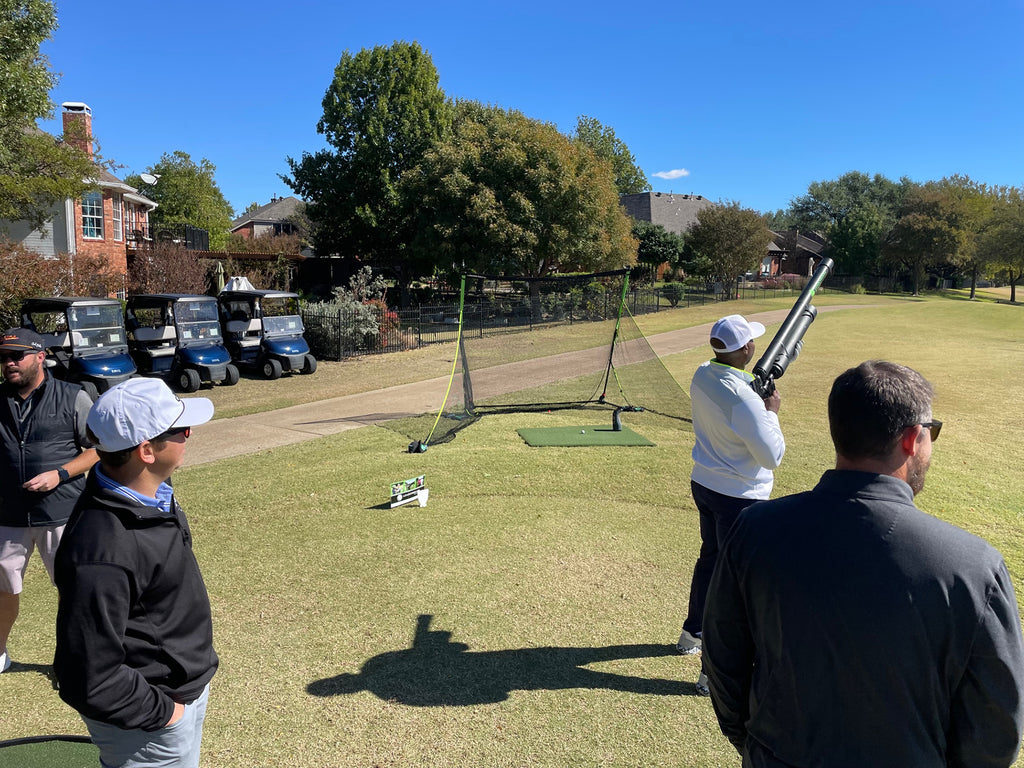 Downtown Celina Golf Tournament - Golf Ball Cannon