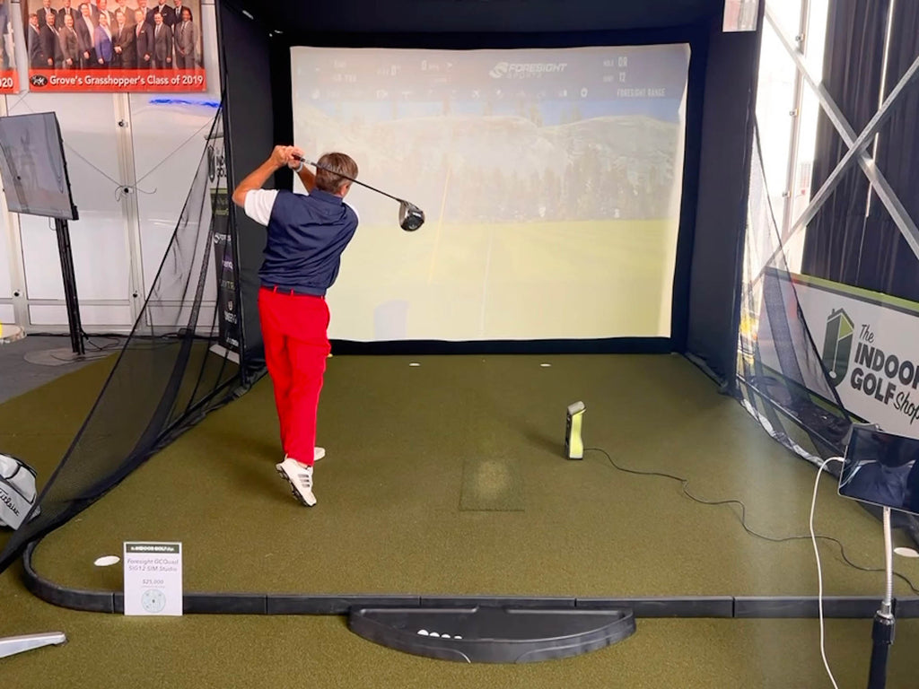 Foresight GCQuad SIG12 Golf Simulator at the AT&T Byron Nelson