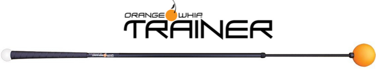 orange whip trainer golf training aid