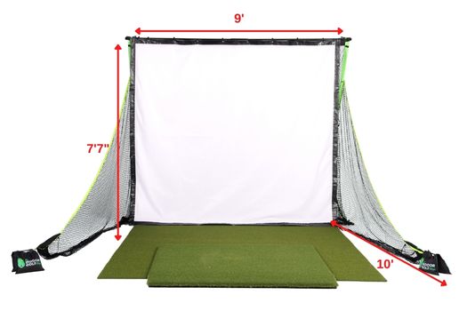 SIGPRO Golf Net Specifications with Screen