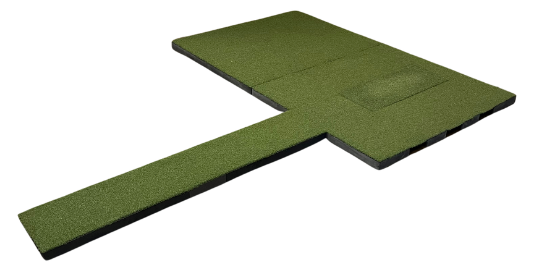 Golf Mat Extension With 4' X 7' Golf Mat