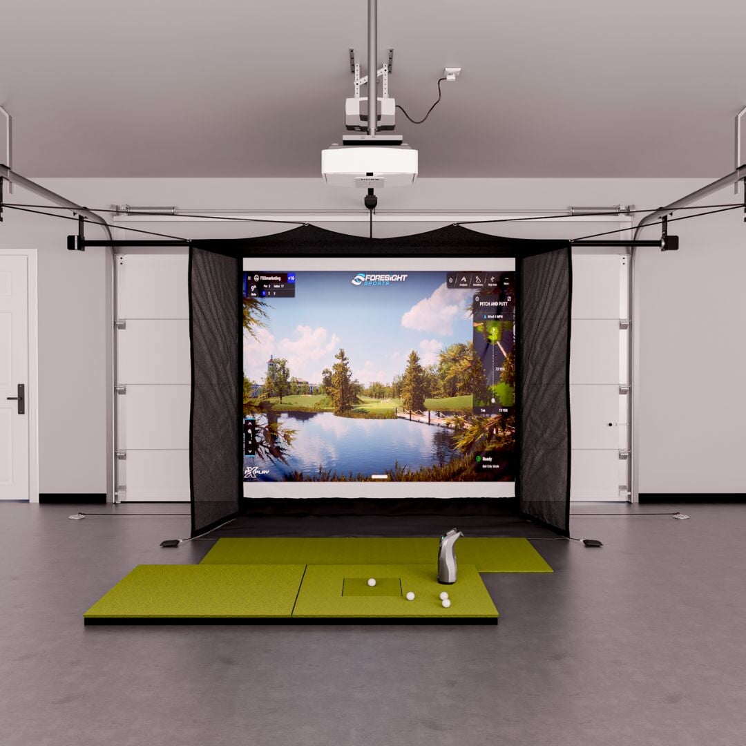 Foresight Sports GC3 / GC3S Garage Golf Simulator Package - Image 3