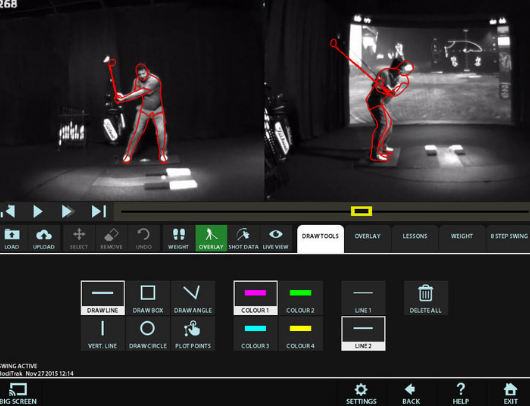 hd golf video swing analysis