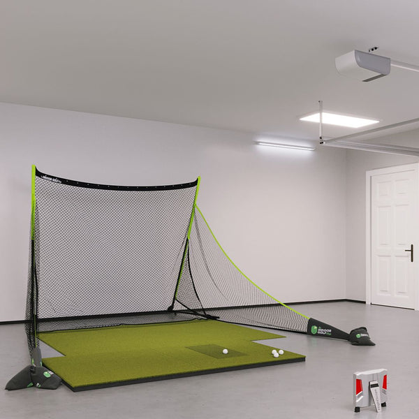 FlightScope X3 Golf Simulator Package with SIGPRO 4' x 7' Golf Mat