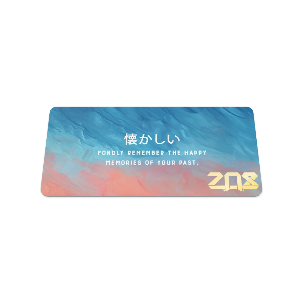 Back of the card says "Fondly remember the happy memories of your past"