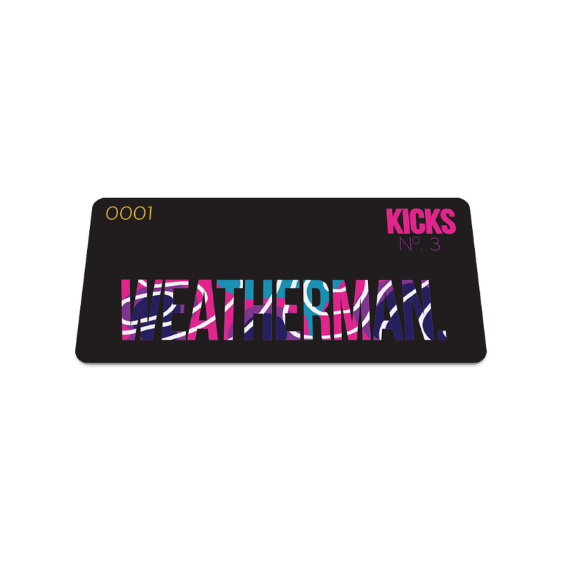 Retro 10 - Weatherman-Sold Out-ZOX - This item is sold out and will not be restocked.