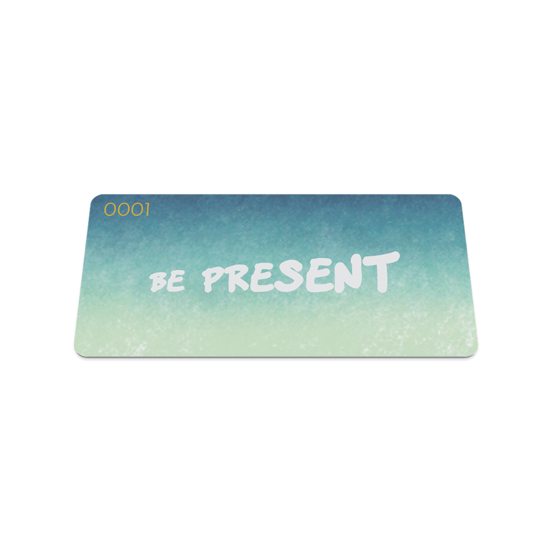 Be Present-Sold Out - Singles-ZOX - This item is sold out and will not be restocked.