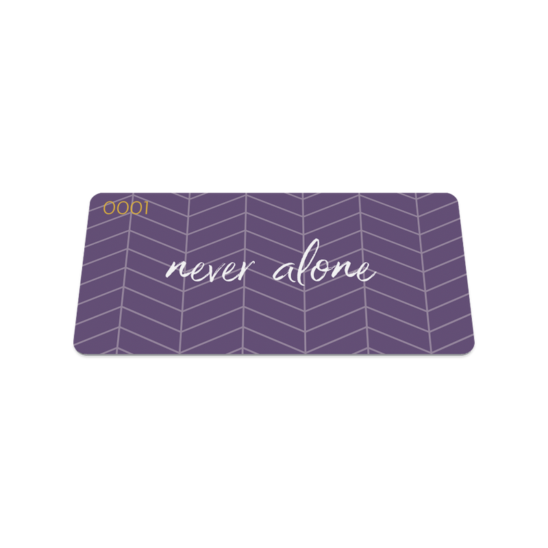 Never Alone-Sold Out - Singles-ZOX - This item is sold out and will not be restocked.