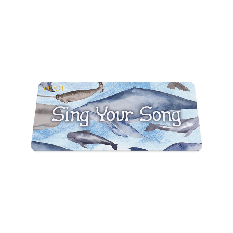 Sing Your Song-Sold Out-ZOX - This item is sold out and will not be restocked.