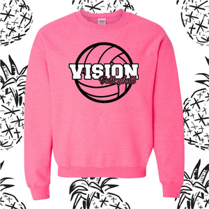 neon crewneck