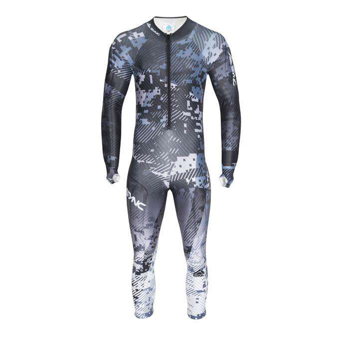 Berit Adult Race Suit - Black/Blue