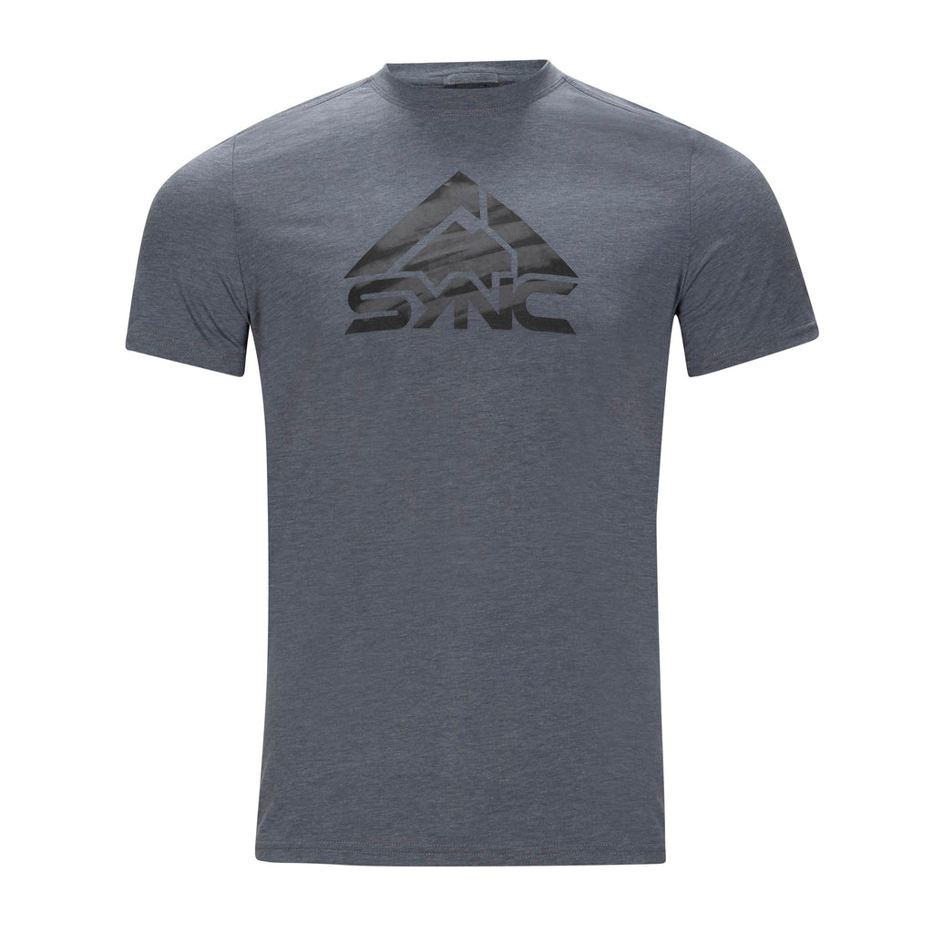 Men's Organic Cotton Essential Logo Baseball T-Shirt in Glacier