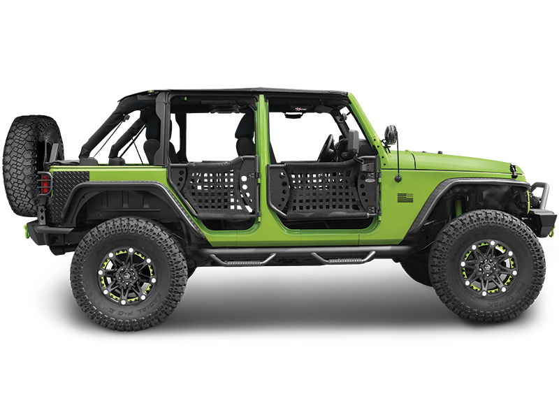 BODY ARMOR Gen III Tube Doors for 07-18 Jeep Wrangler JK & JK Unlimite –  FORTEC4x4