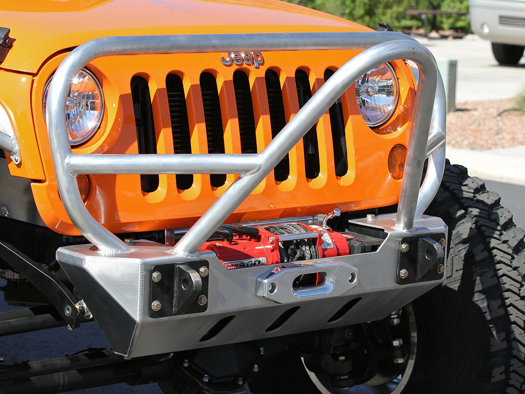 GENRIGHT OFFROAD Stinger w/ Front Grill Guard for 18-up Jeep Wrangler –  FORTEC4x4