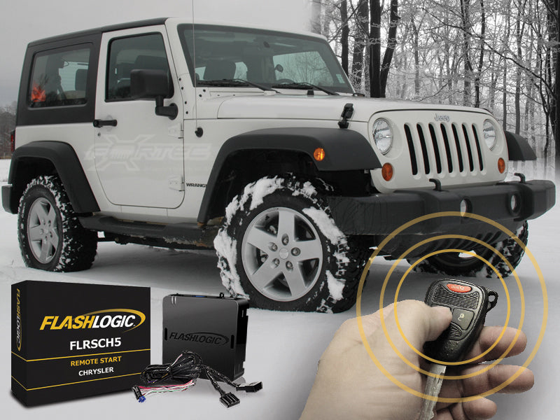 FLASHLOGIC Remote Start Kit for 07-18 Jeep Wrangler JK & JK Unlimited –  FORTEC4x4