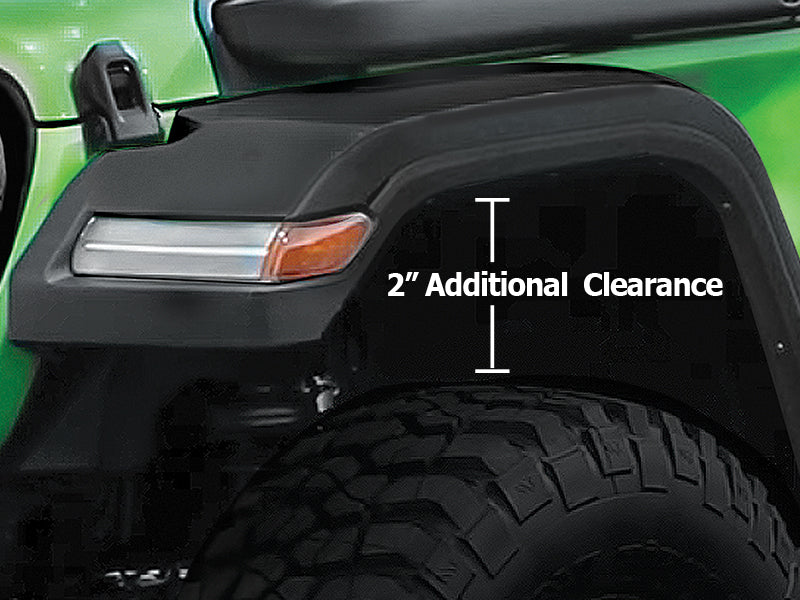 MOPAR Fender Flares for 18-up Jeep Wrangler JL & JL Unlimited – FORTEC4x4