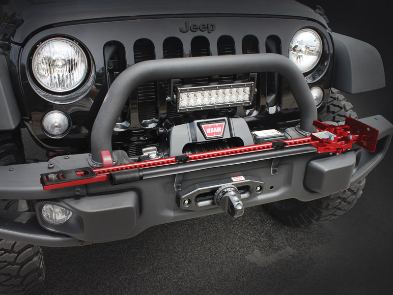 Maximus 3 Hi Lift Jack Mount To Use With 10th Anniversary Bumper For 07 18 Jeep Wrangler Jk Jk Unlimited