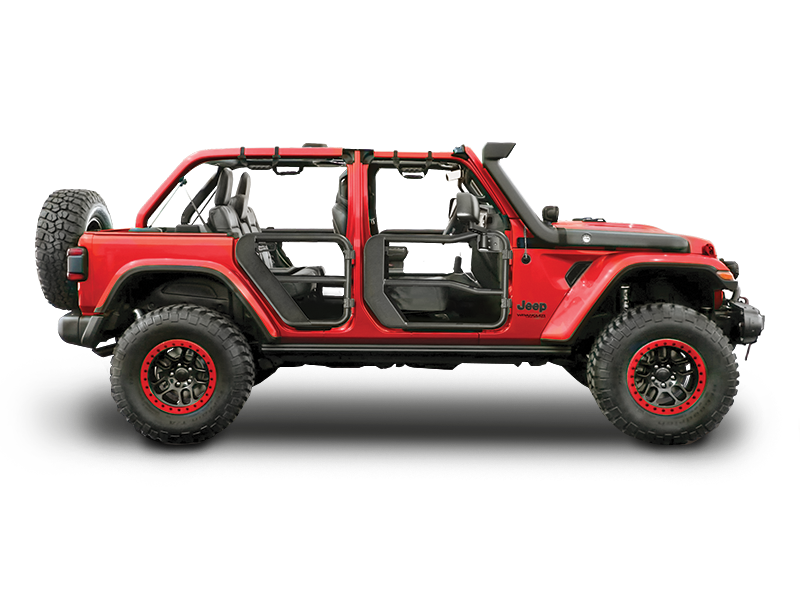 Rugged Ridge Tube Door Kit For 18 Up Jeep Wrangler Jl And Jl Unlimited