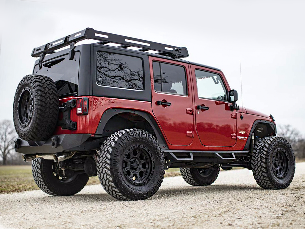 ROUGH COUNTRY Roof Rack for 07-18 Jeep Wrangler JK and JK Unlimited –  FORTEC4x4