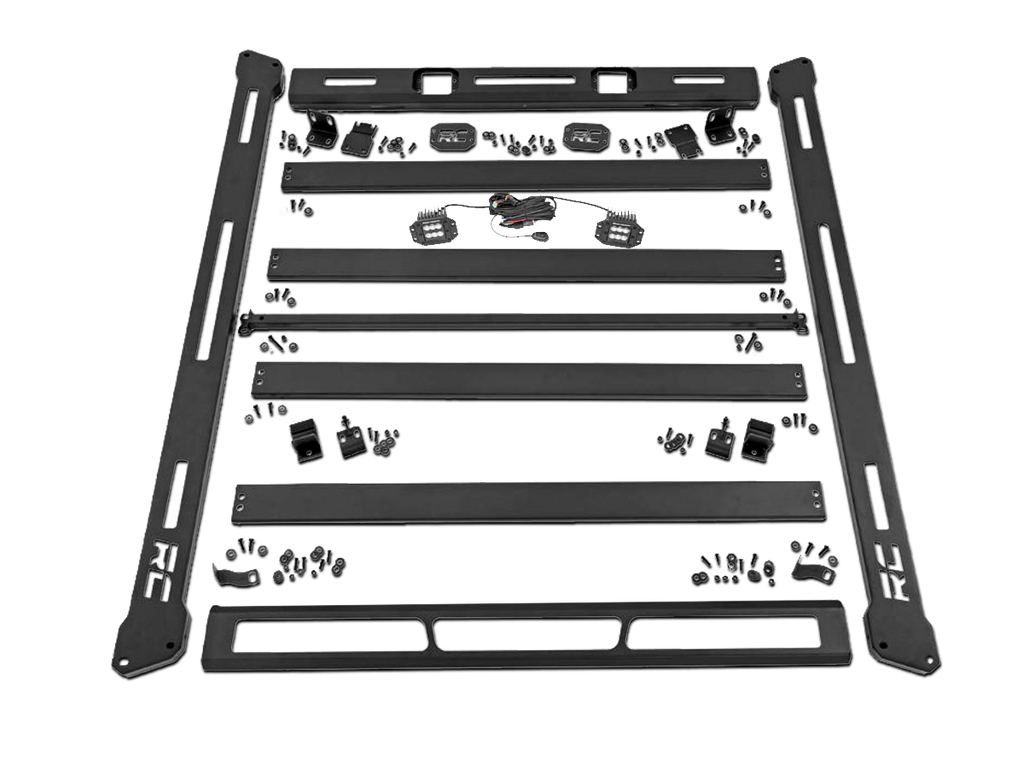 ROUGH COUNTRY Roof Rack for 18up Jeep Wrangler JL and JL Unlimited