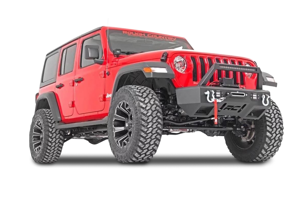 ROUGH COUNTRY  Jeep Suspension Lift Kit w/ Stage 2 Coils & Adj. C –  FORTEC4x4