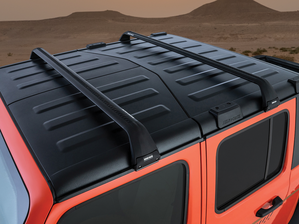 RHINO-RACK VORTEX Roof Rack for 18-up Jeep Wrangler JL & 20-up Gladiat –  FORTEC4x4