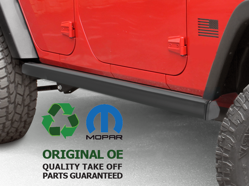 Quality Take Off MOPAR Rubicon Rock Rails, Pair for 07-up Jeep Wrangle –  FORTEC4x4