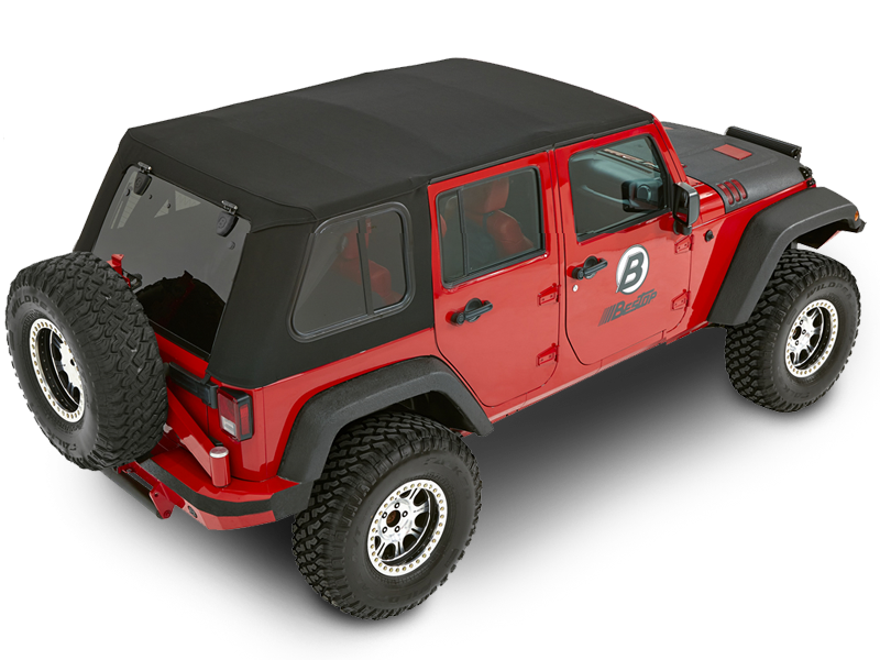 Bestop Trektop™ Pro Soft Top for 07-18 Jeep Wrangler JK & JK Unlimited –  FORTEC4x4