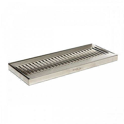 Drip Pan, Counter Mount, 5 1/2 in. x 7 in. Stainless – F.H.