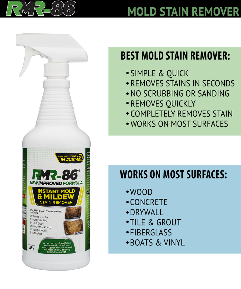 RMR 86 Mold Stain Remover 1 Gal Instant Mold Stain Remover USN