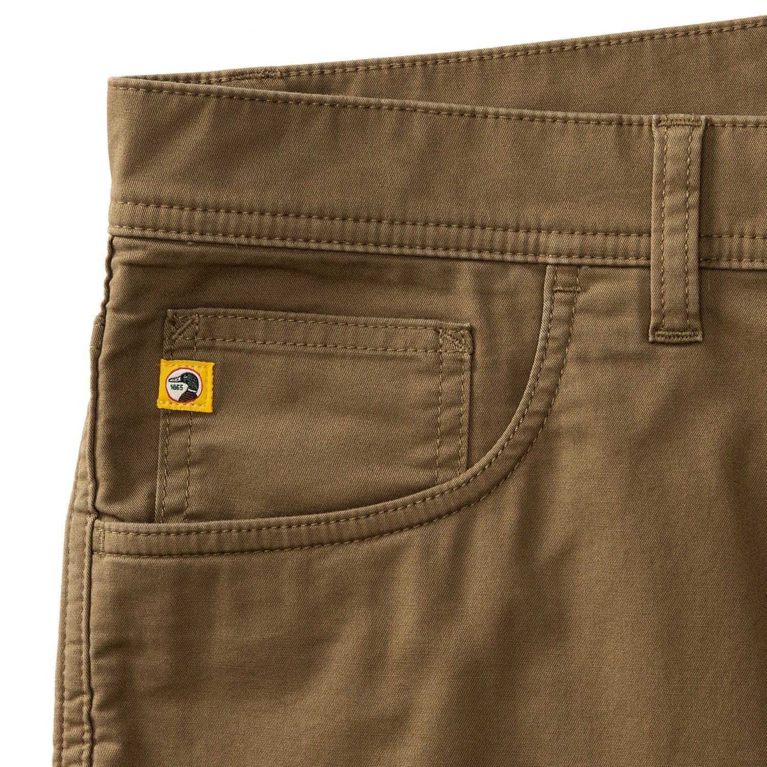 Duck Head Shoreline Twill 5-Pocket Pants in Washed Navy - Men's 36 / 32