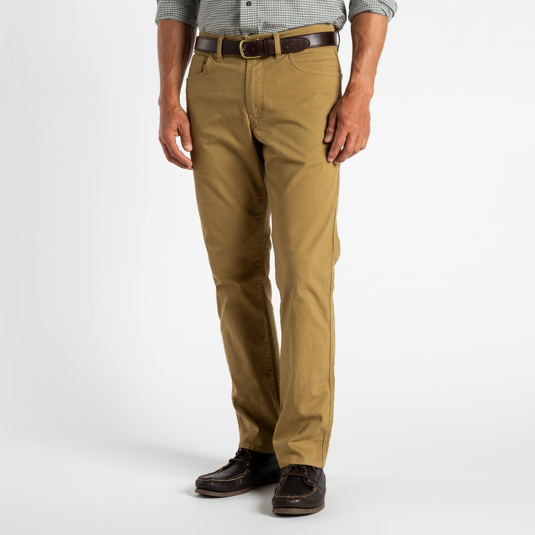 Duck Head 1865 Five-Pocket Pinpoint Canvas Pants - Khaki – Chancellor's