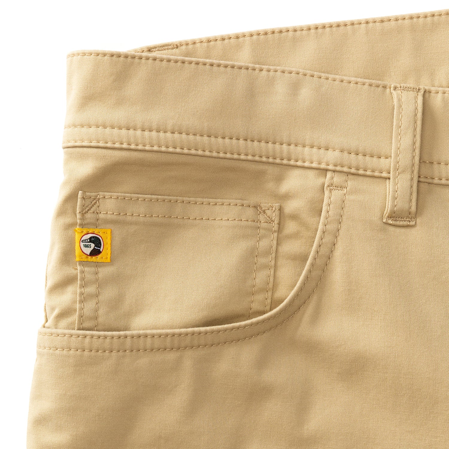 Duck Head Shoreline Twill 5-Pocket Pants in Washed Navy - Men's 36 / 32