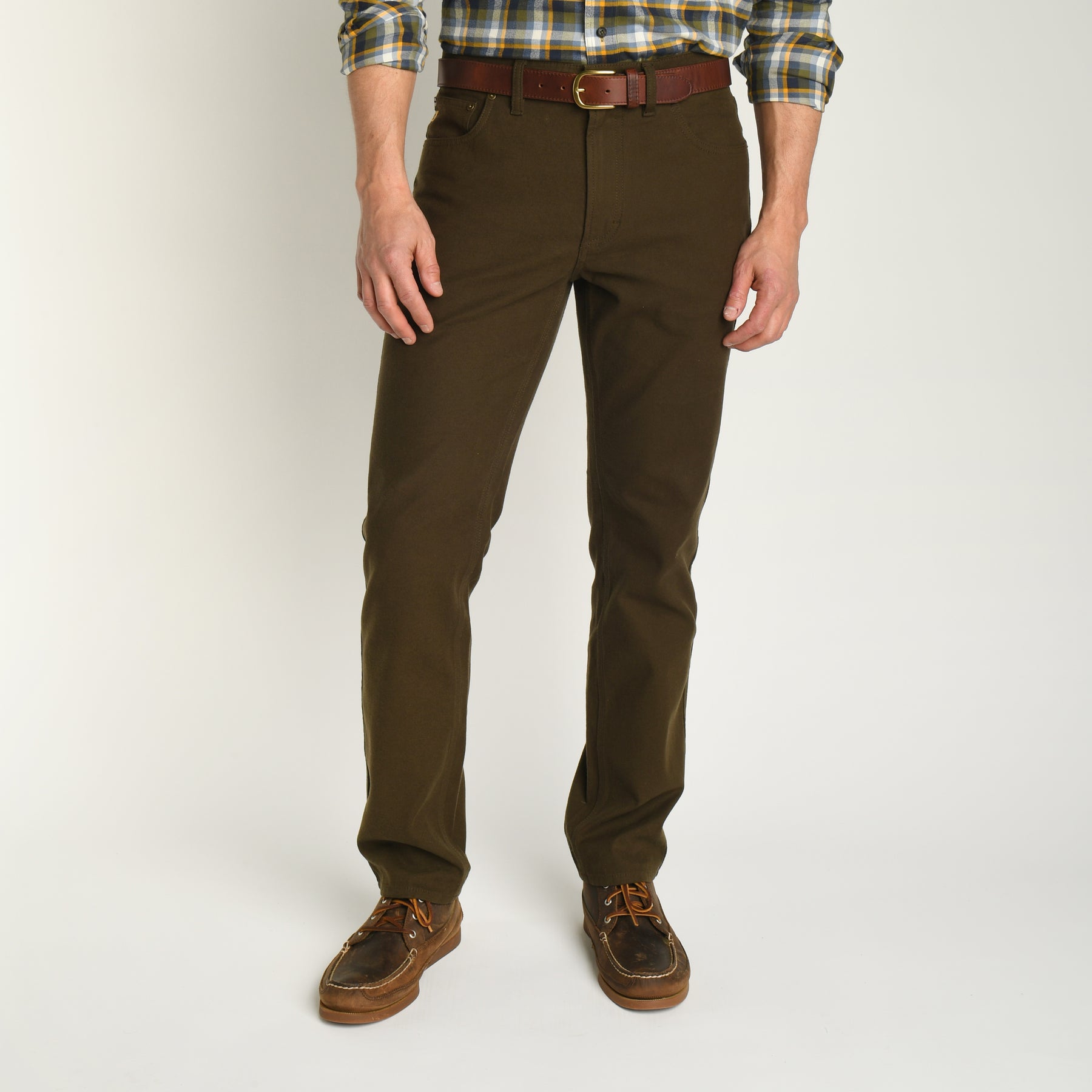 Chocolate Brown Moleskin Pants