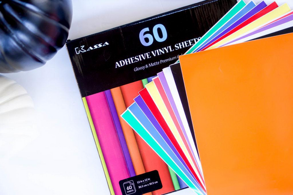 Kassa vinyl sheets assorted colors permanent vinyl