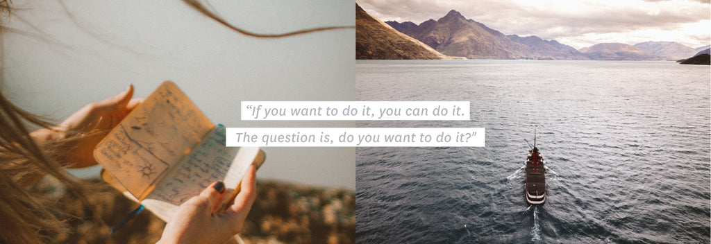 ''If you want to do it, you can do it. The question is, do you want to do it?''