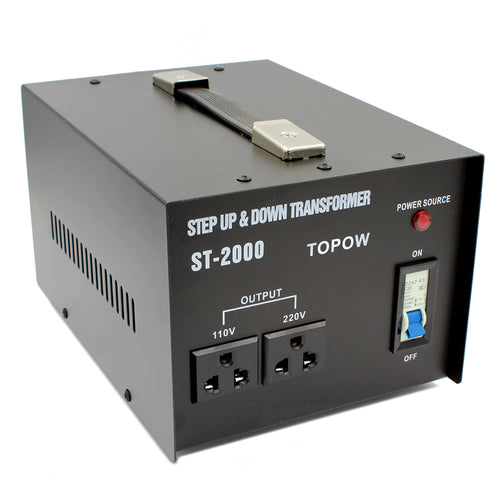 5000W Watt Step Down 220 to 110 Power Voltage Converter Transformer St –  Portugalia Sales Inc