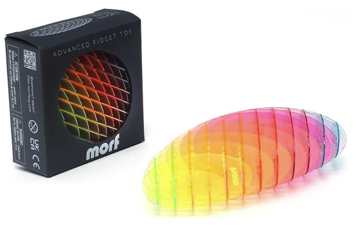 Morf Fidget Worm Rainbow Small
