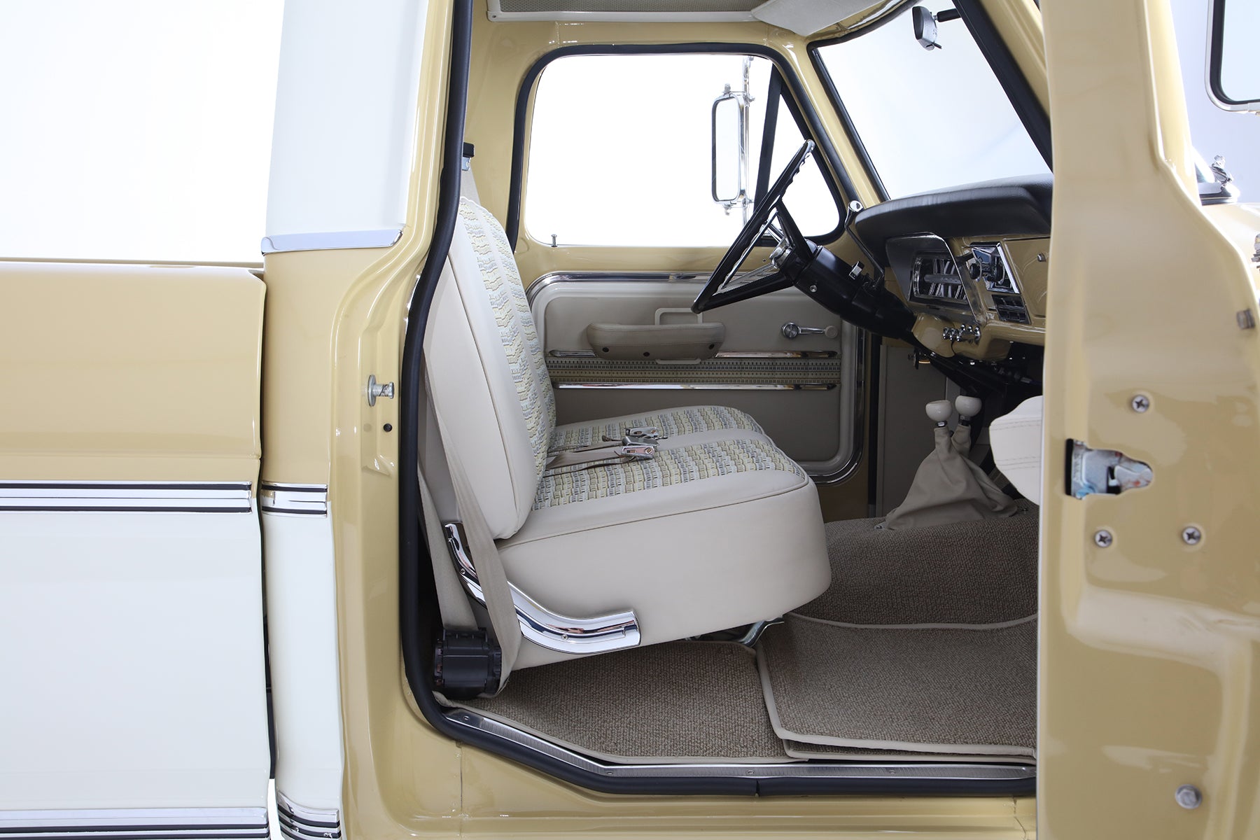 Icon 4x4 Ford F100 Reformer with Relicate Napali Leather Custom Interior