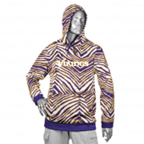 Zubaz NFL Football Men's Minnesota Vikings Zebra Accent T-Shirt – Fanletic