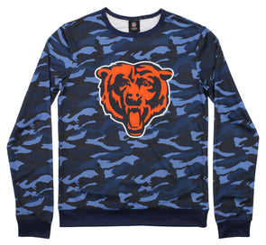 chicago bears camouflage hoodie