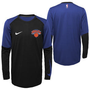 Mitchell & Ness NBA Nba 1/4 Zip Shooting Shirts - New York Knicks