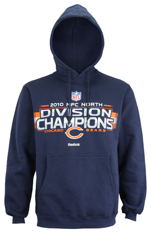 Chicago Bears Nike Colorblock Performance Pullover Hoodie - Navy