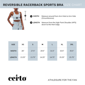 Certo Arizona A Reversible Sports Bra